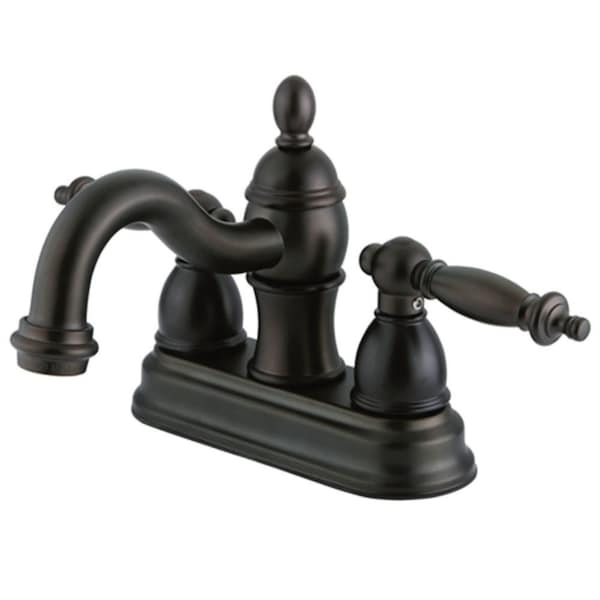 4" Centerset Bathroom Faucet, Oil Rubbed Bronze